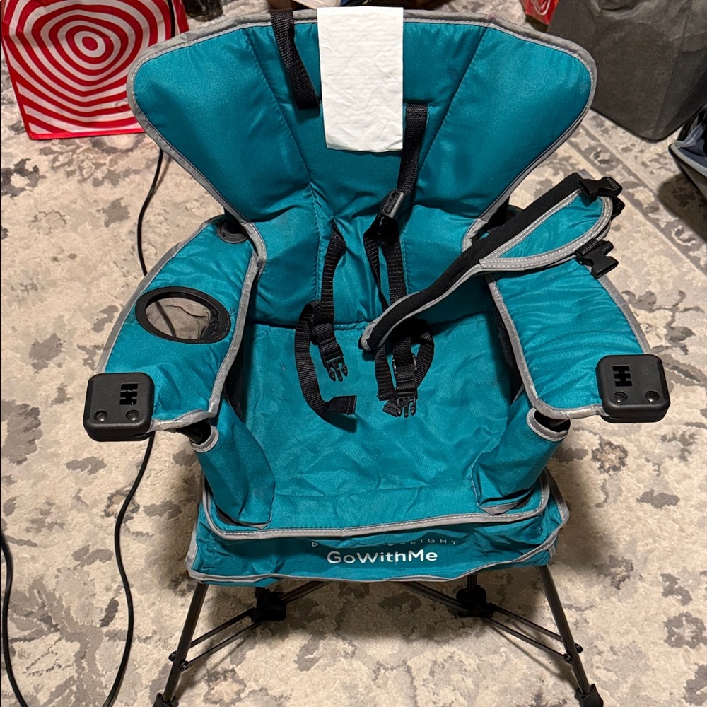 Baby Delight Go with Me Venture Portable Chair | Indoor and Outdoor | Sun Canopy